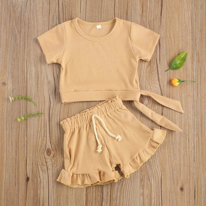 Baby Girl Summer Clothing Set