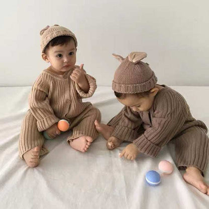 Baby Knitted One-Piece Sweaters