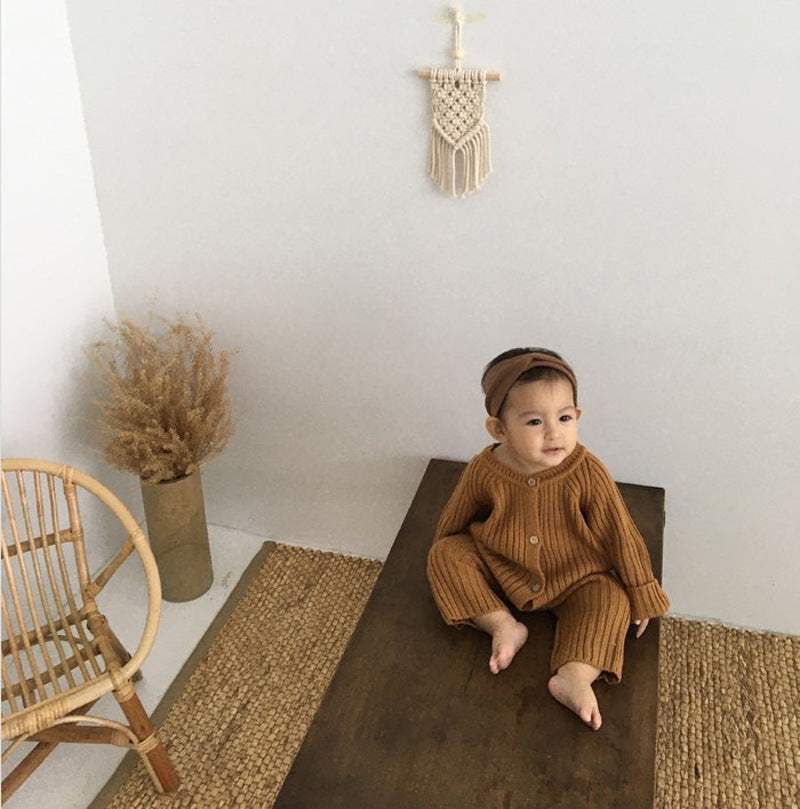 Baby Knitted One-Piece Sweaters