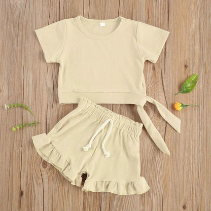 Baby Girl Summer Clothing Set