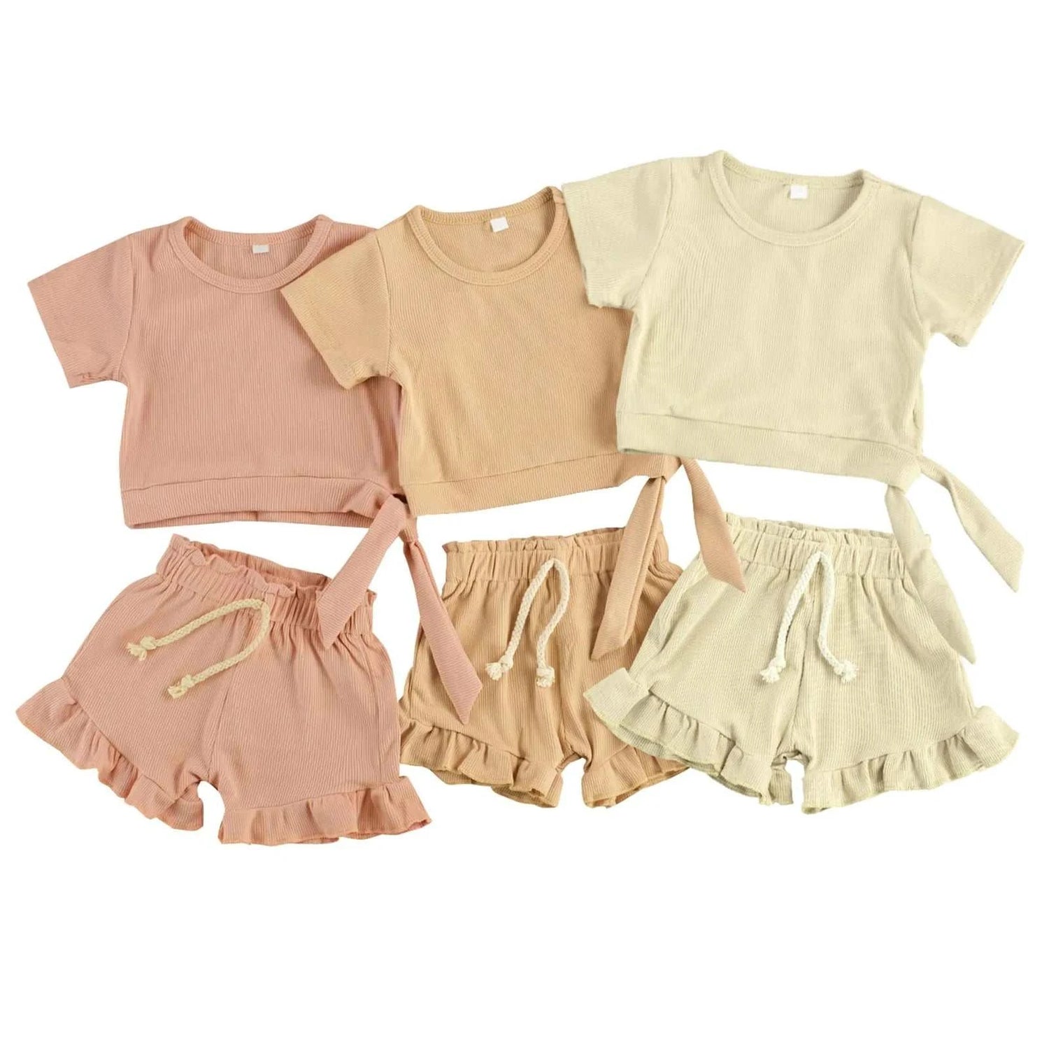 Baby Girl Summer Clothing Set