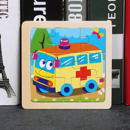 Baby Toys Wooden 3D Puzzle