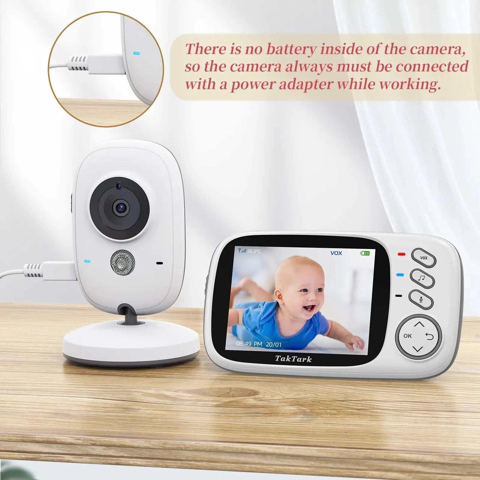 Wireless Video Baby MonitorIntroducing the 3.2-inch Wireless Video Baby Monitor, the next generation in portable monitoring. This monitor is able to operate without Internet or Wi-Fi, making iKORSH KORSH Wireless Video Baby Monitor