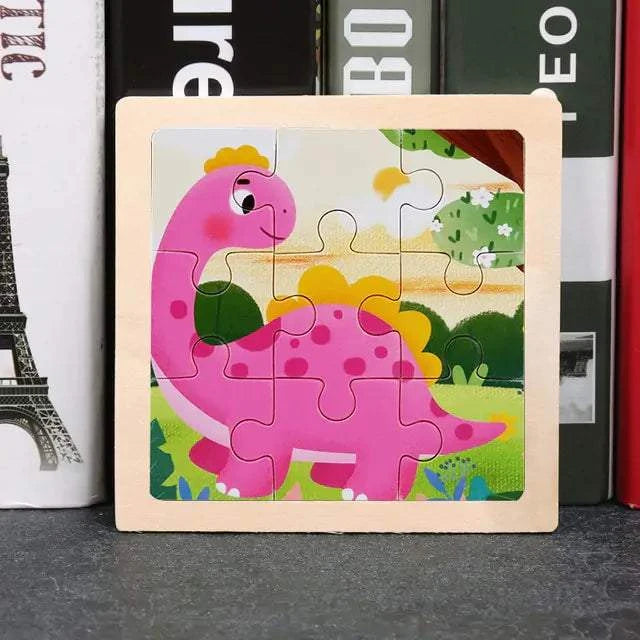 Baby Toys Wooden 3D Puzzle