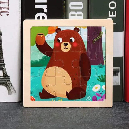 Baby Toys Wooden 3D Puzzle