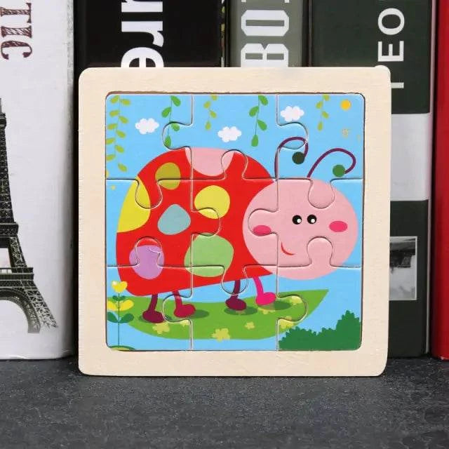 Baby Toys Wooden 3D Puzzle