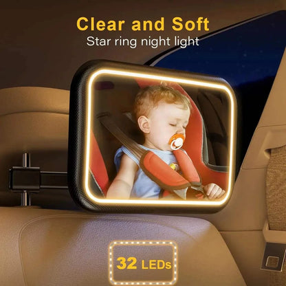 Lighted Car Mirror