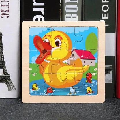 Baby Toys Wooden 3D Puzzle