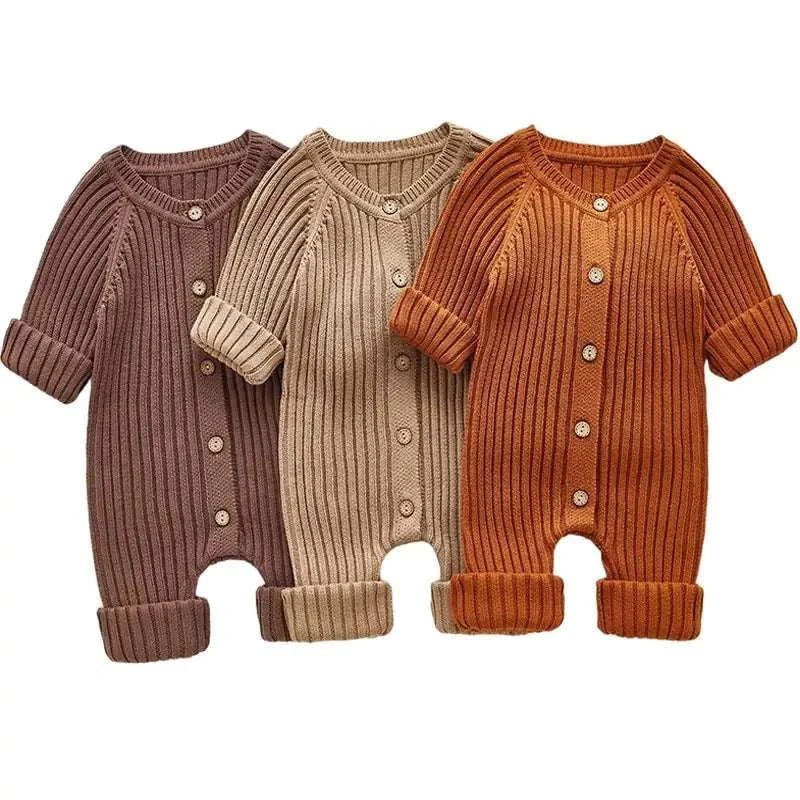 Knitted Baby RomperWelcome to the world, little one! This Knitted Baby Romper is perfect for your newborn&