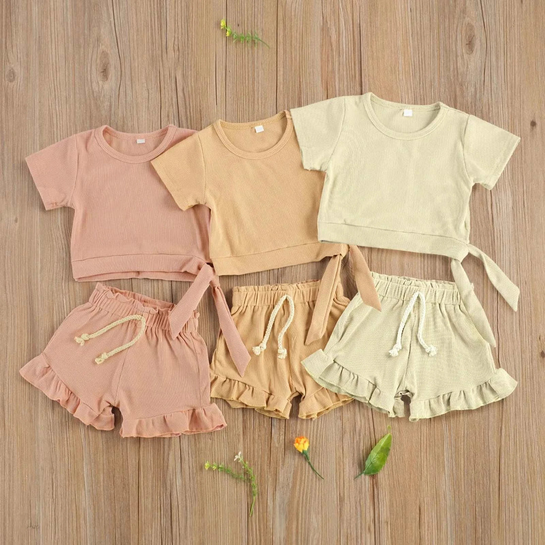 Baby Girl Summer Clothing Set